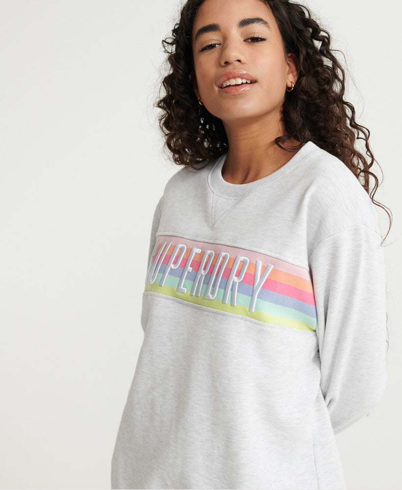 Sb Rainbow Panel Crew Ub Womens