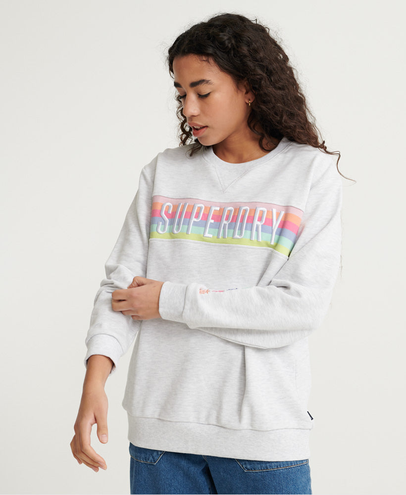 Sb Rainbow Panel Crew Ub Womens