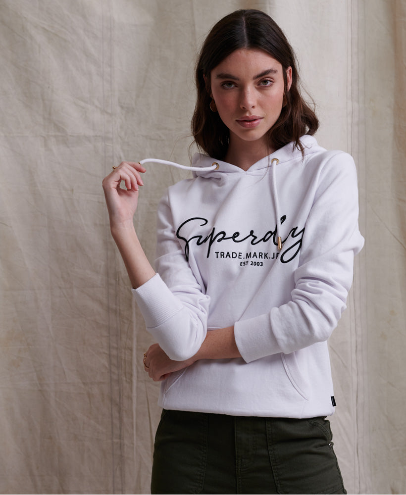Alice Script Emb Entry Hood Ub Womens