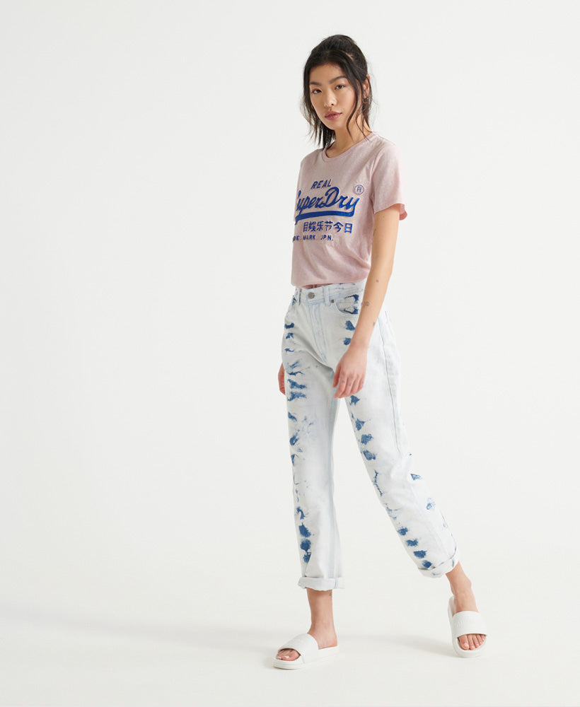 Vl Glitter Emboss Entry Tee Womens
