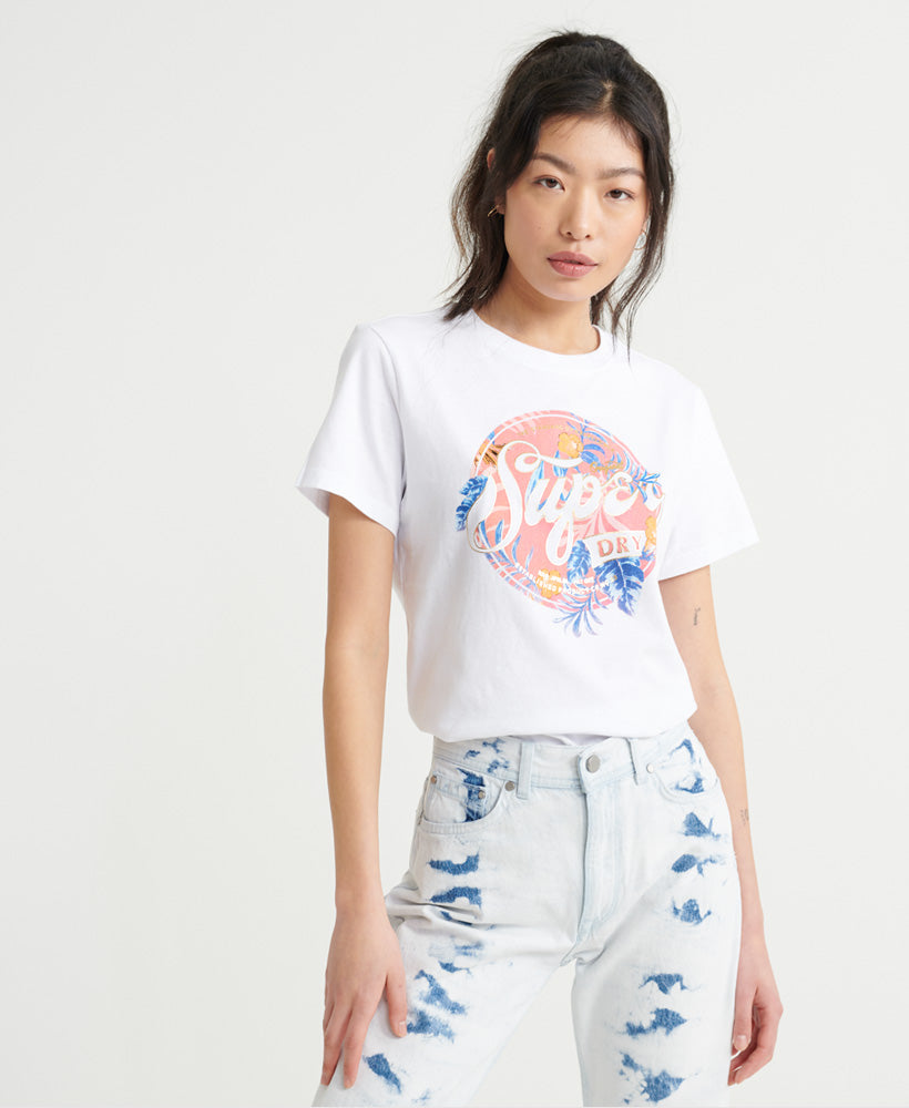 Soda Tropical Entry Tee Womens