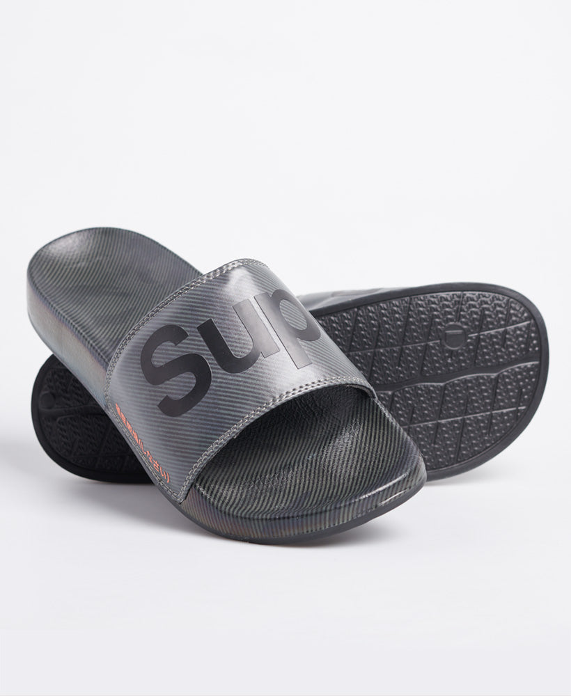 Printed Beach Slide Mens