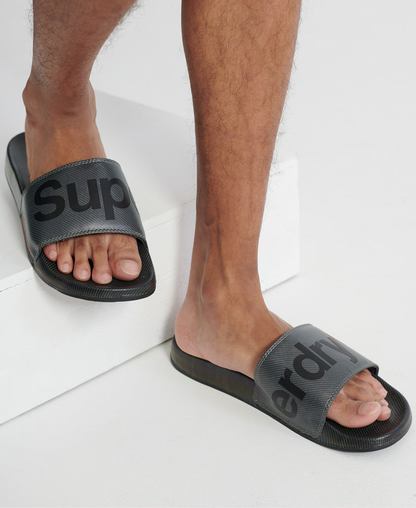 Printed Beach Slide Mens