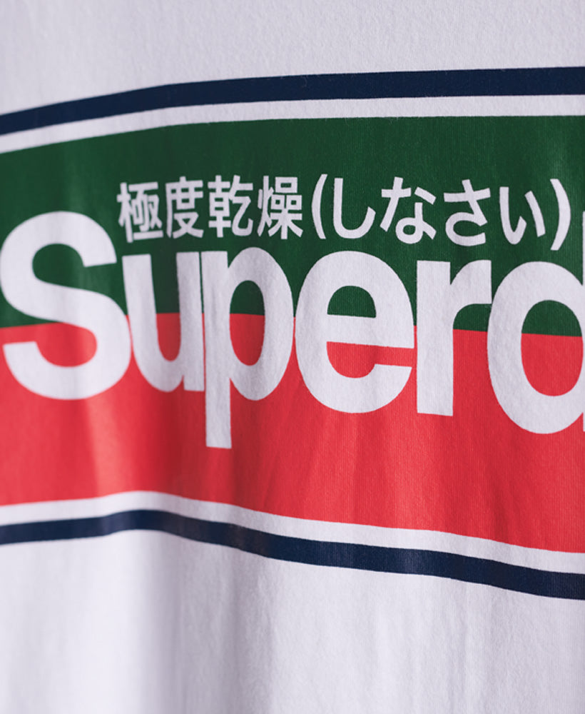 Core Logo Stripe Tee Mens