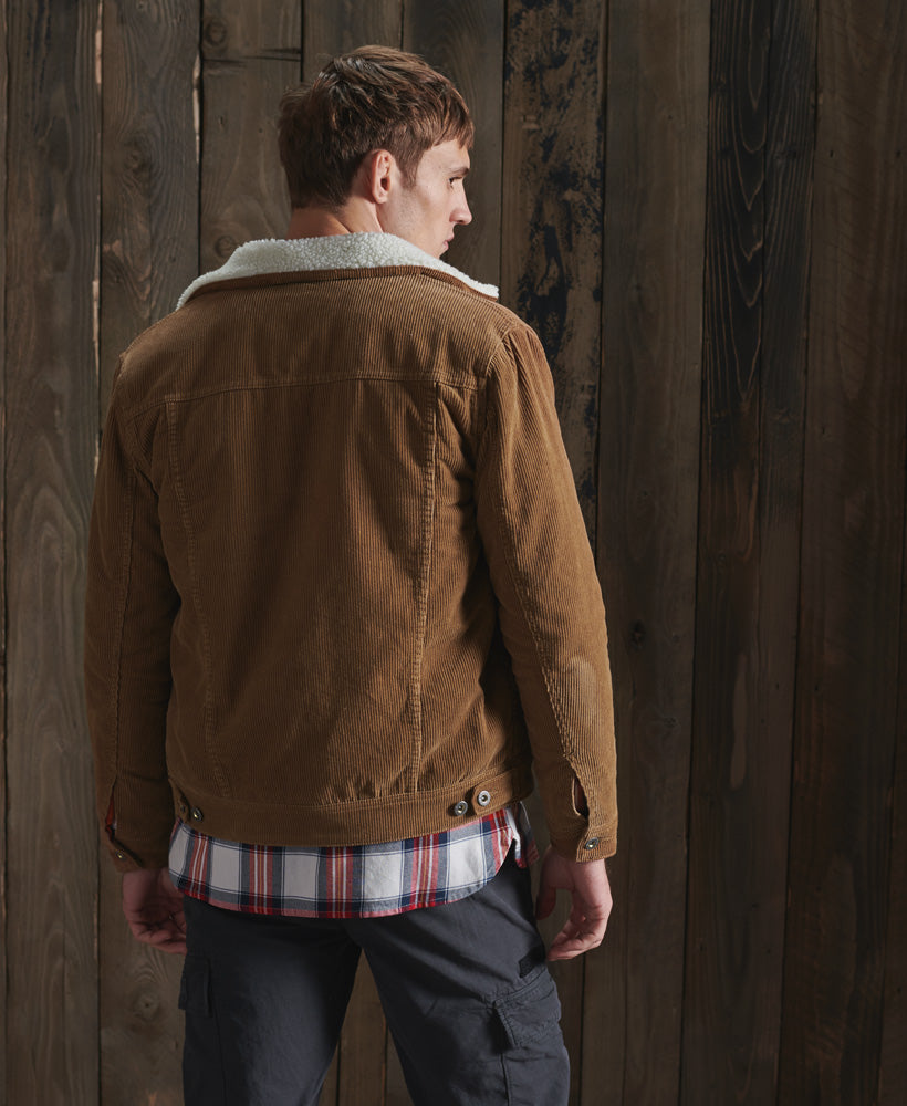 Highwayman Cord Sherpa Trucker Mens