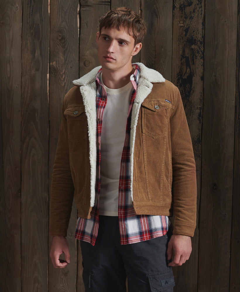 Cord sherpa clearance jacket