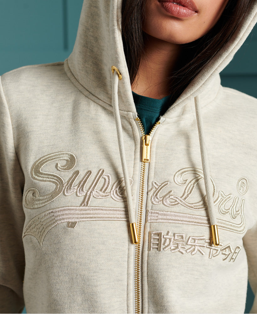 Vl Tonal Emb Ziphood Womens