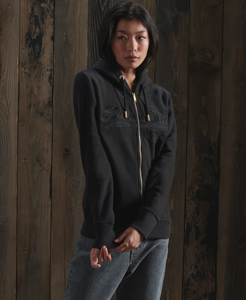 Vl Tonal Emb Ziphood Womens