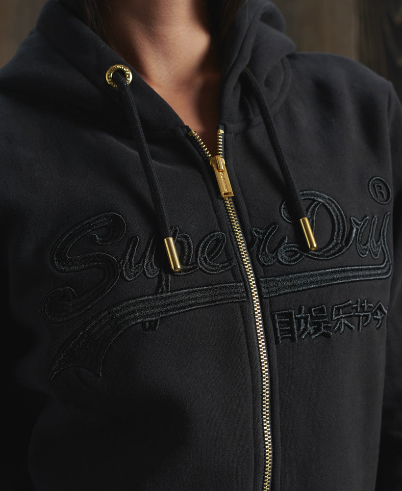 Vl Tonal Emb Ziphood Womens