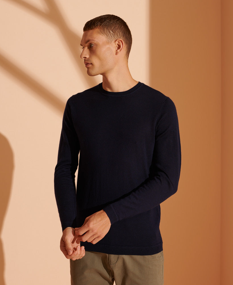 Merino Lightweight Crew Mens