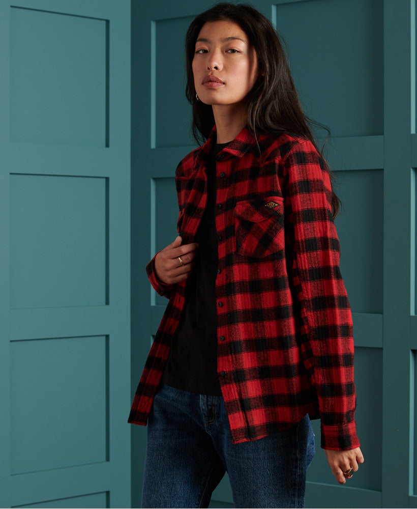 Buffalo Flannel Shirt Womens