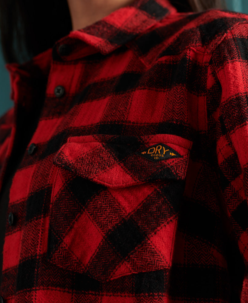 Buffalo Flannel Shirt Womens