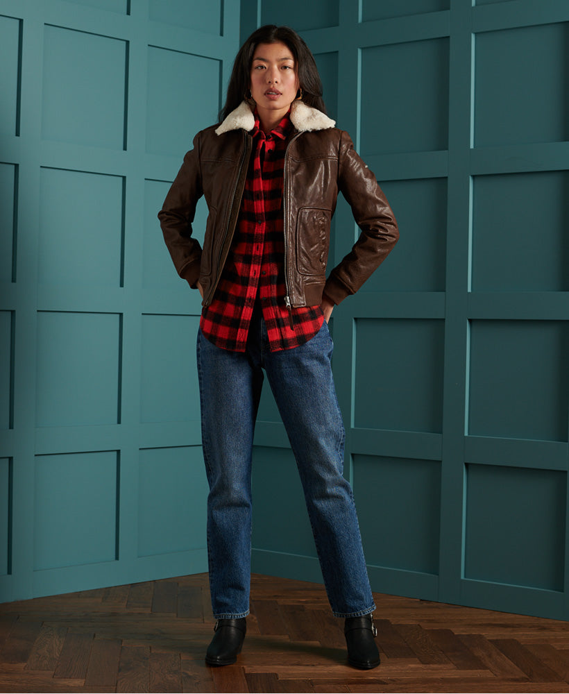 Buffalo Flannel Shirt Womens