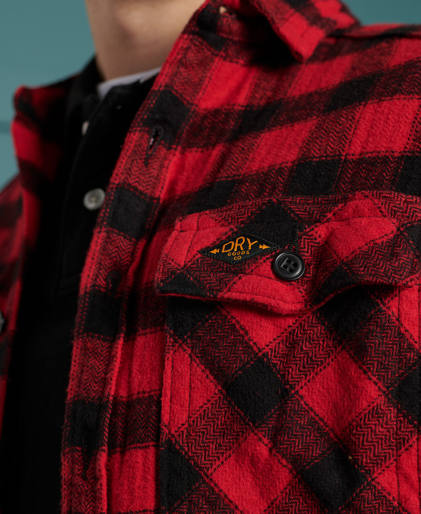 Buffalo Flannel Shirt Mens
