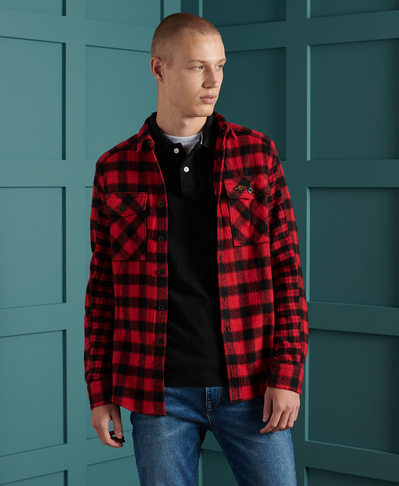 Buffalo Flannel Shirt Mens