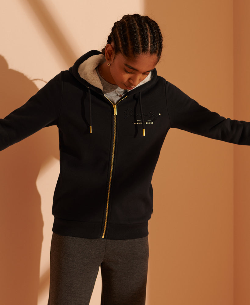 Established Zip Hood Womens