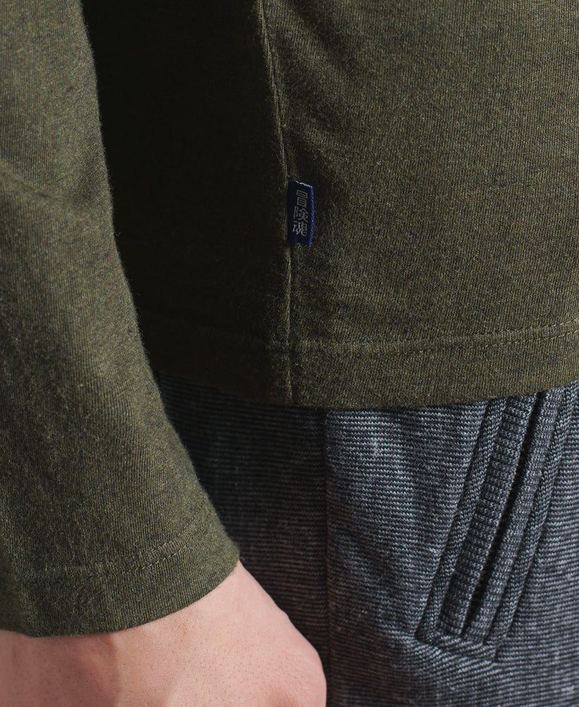 Ol Vintage Emb Ls Top Mens