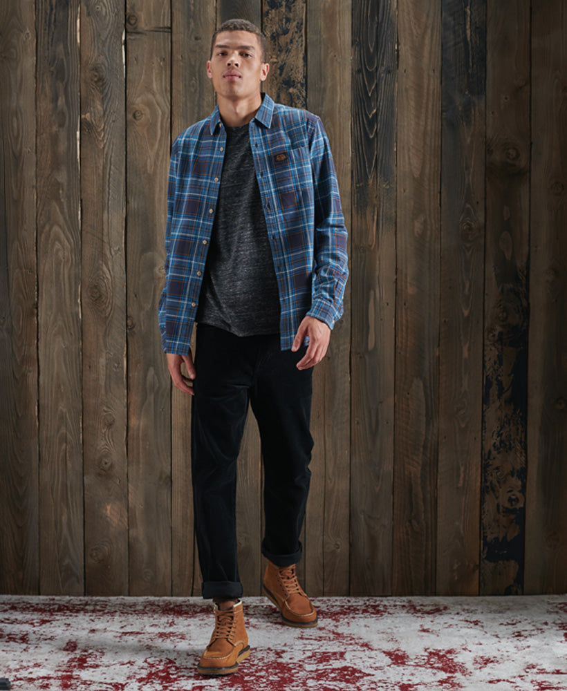Ol Vintage Emb Ls Top Mens