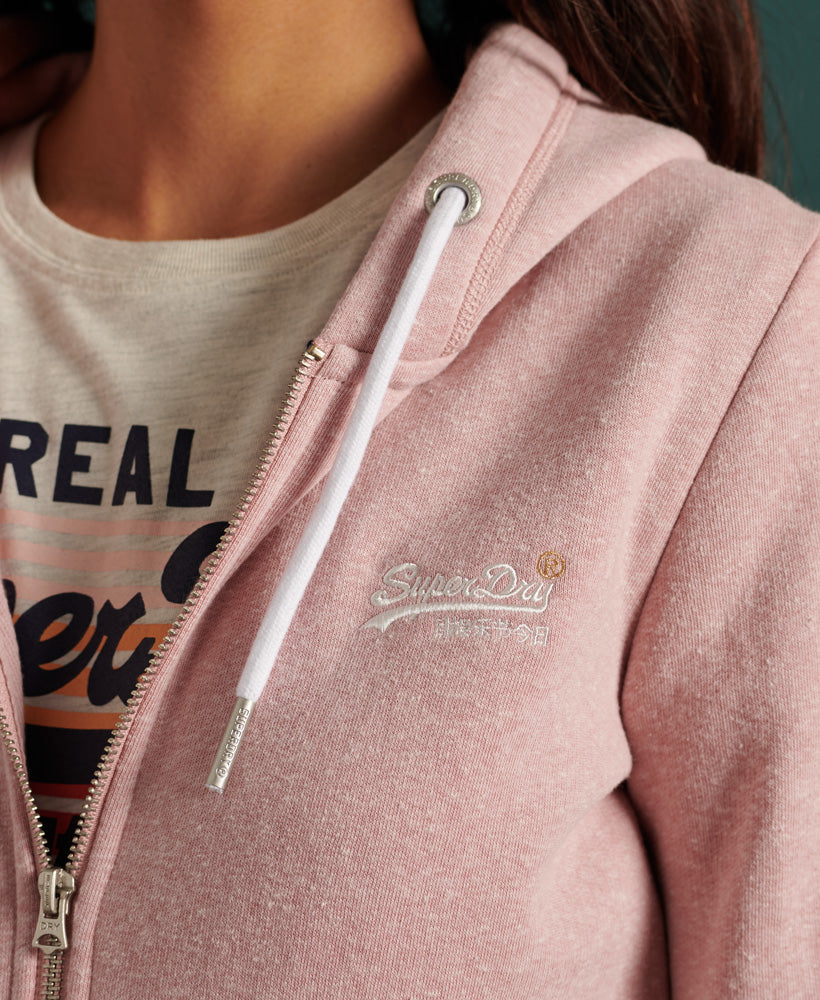Orange Label Zip Hood Womens