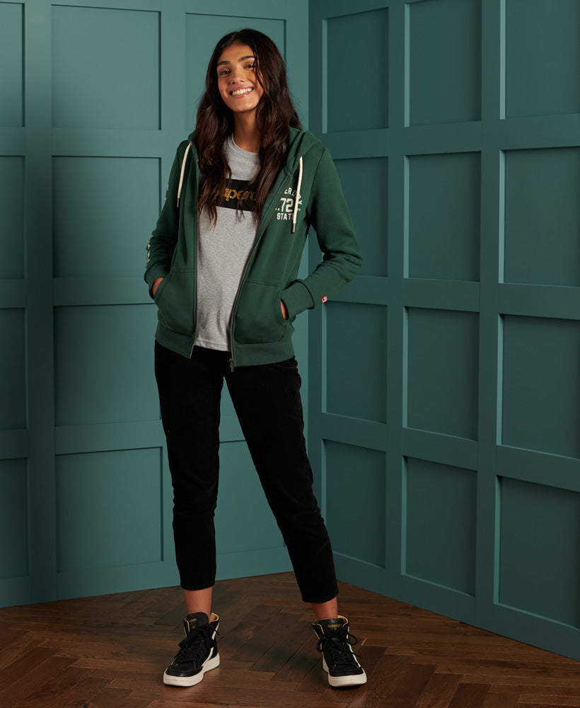 T&F CLASSIC ZIPHOOD Womens