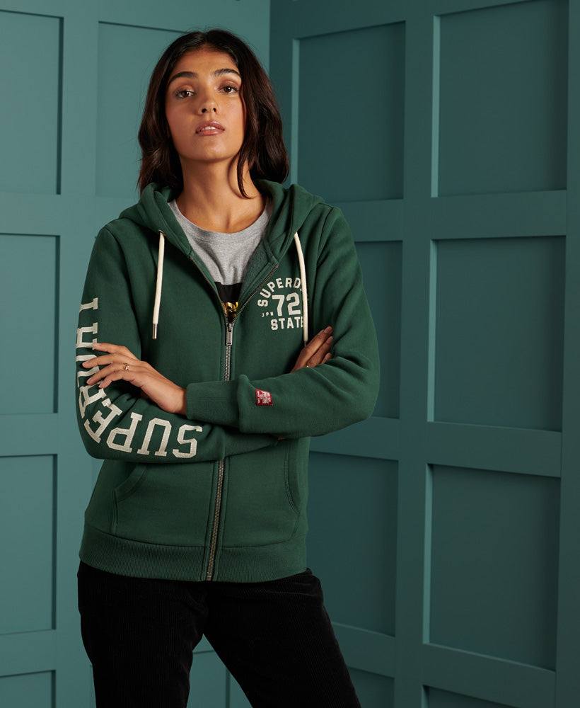 T&F CLASSIC ZIPHOOD Womens