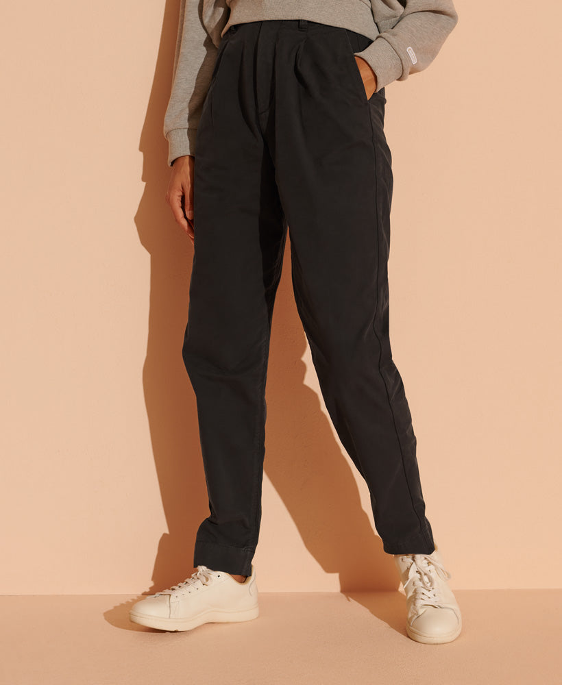 Pleated Chino Womens