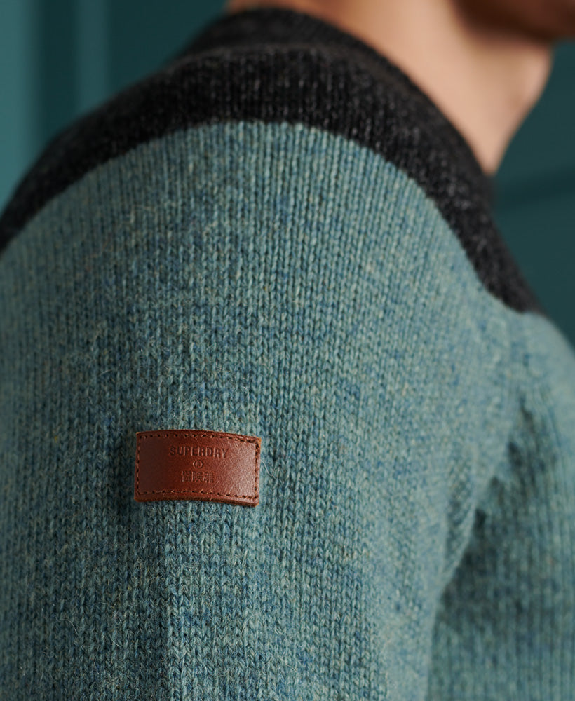 Harlo Colourblock Crew Mens
