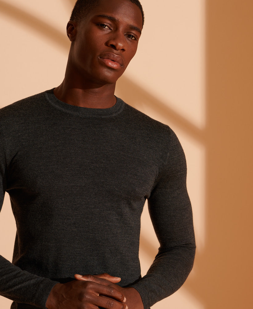 Merino Lightweight Crew Mens