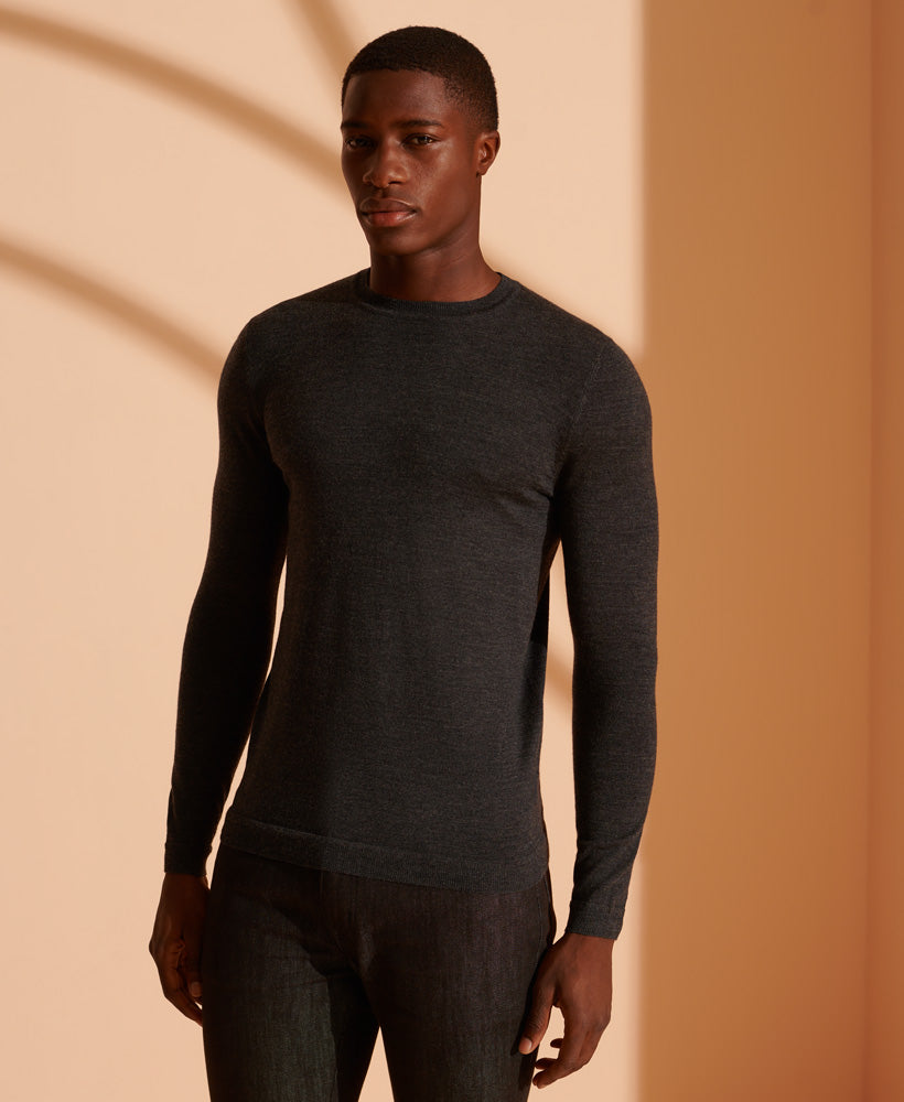 Merino Lightweight Crew Mens