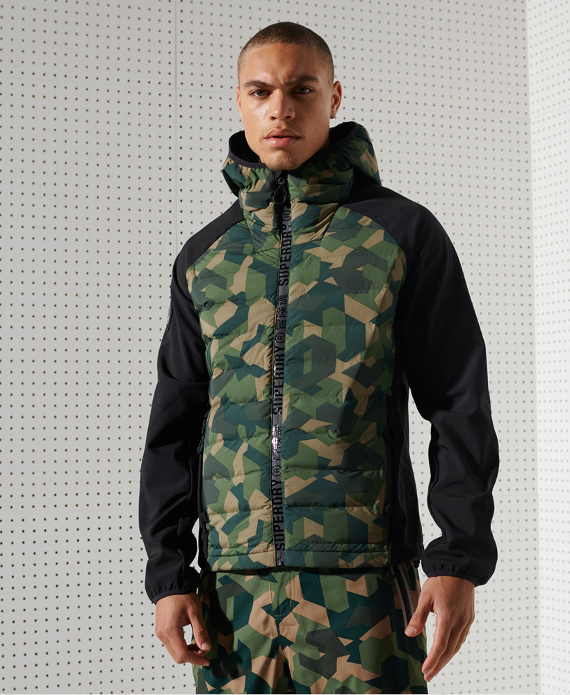 Motion Radar Hooded Hybrid Mens