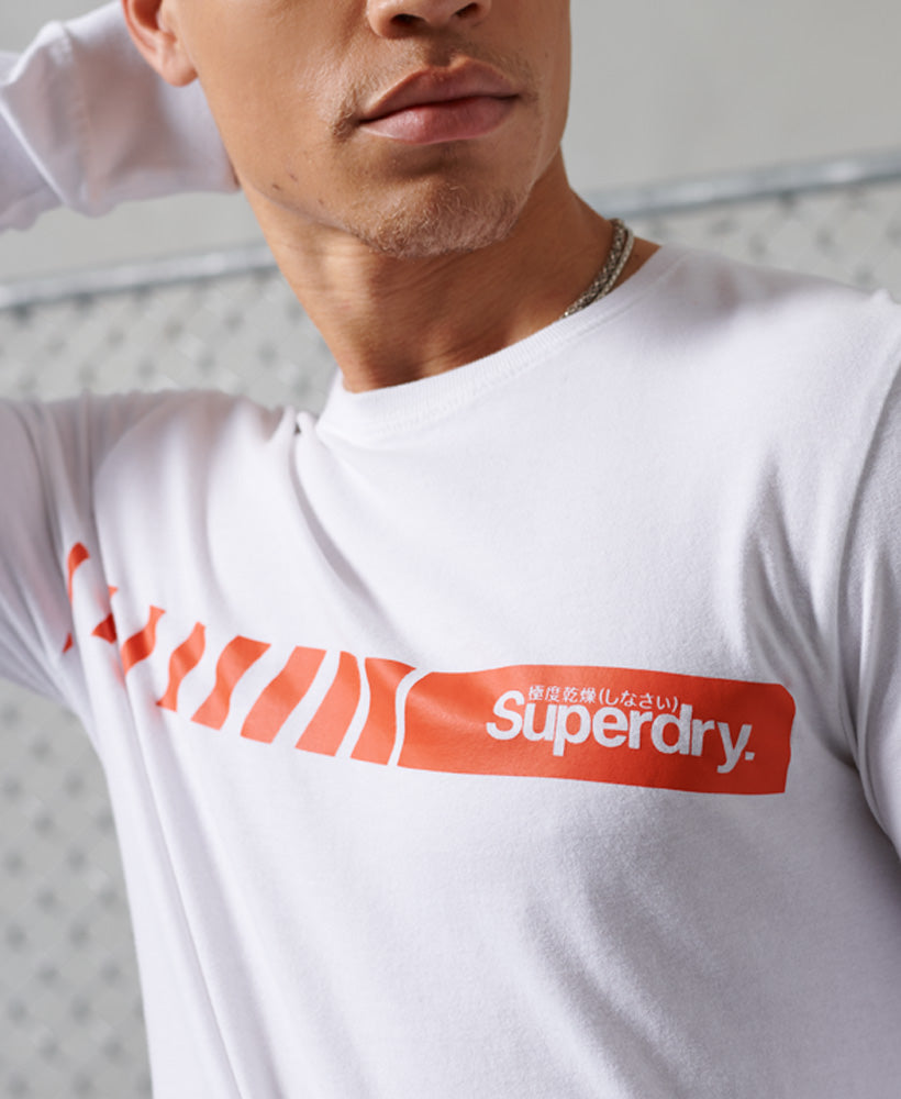 Core Logo Sport Stripe Top Mens