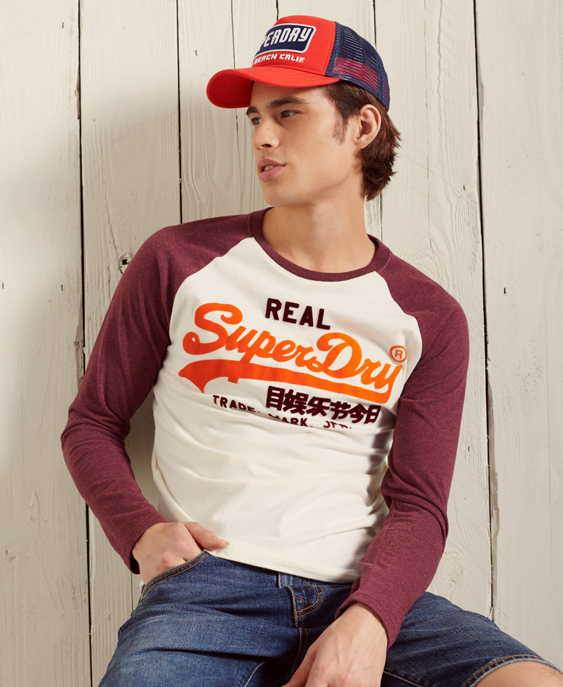 Vl Duo Raglan Ls Top Mens