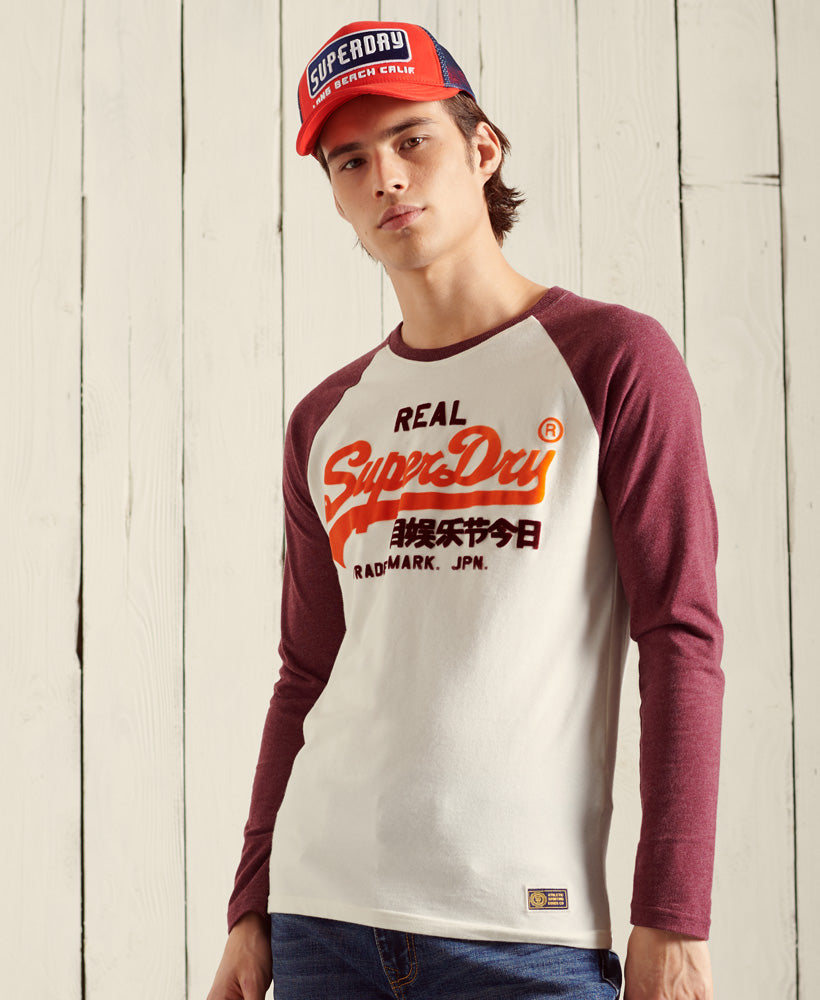 Vl Duo Raglan Ls Top Mens
