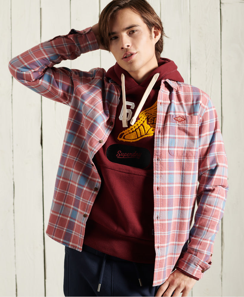 Sun Faded Lumberjack Shirt Mens