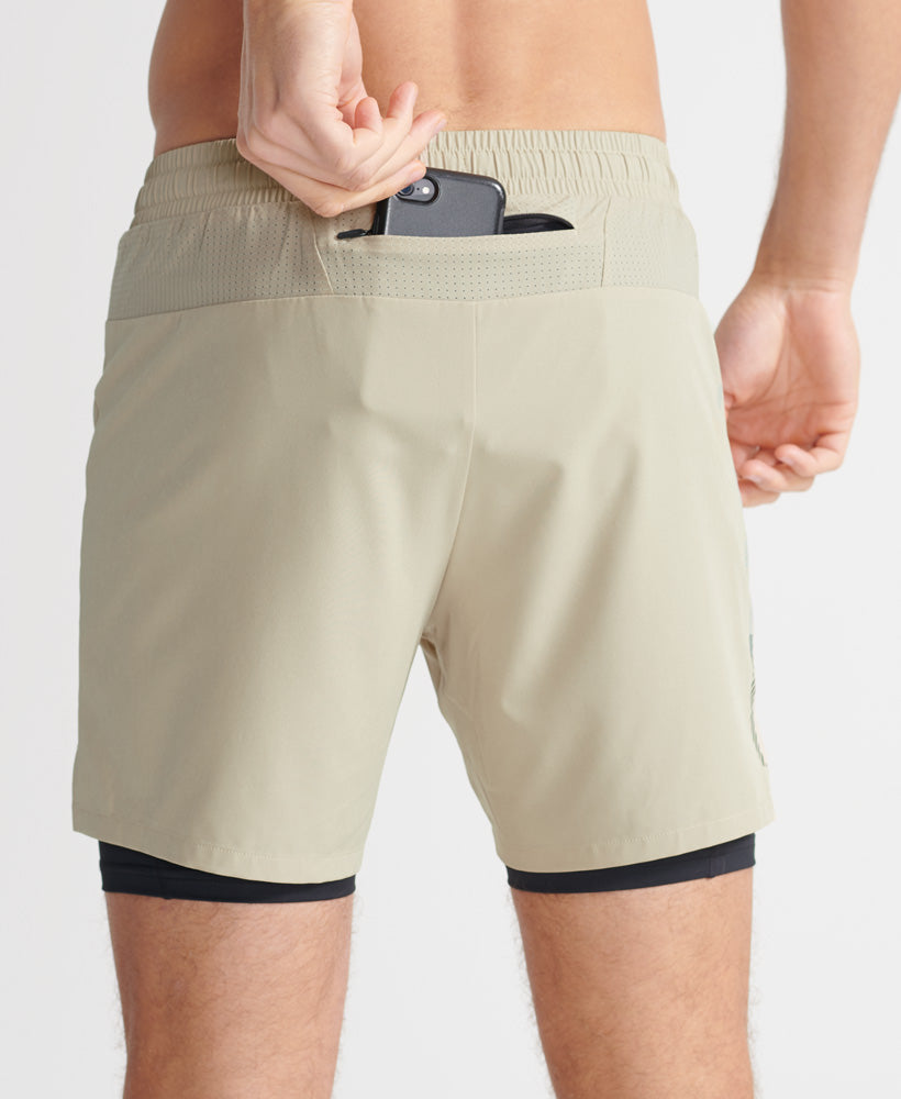 Double Layer Short Mens