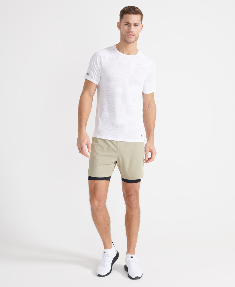 Double Layer Short Mens