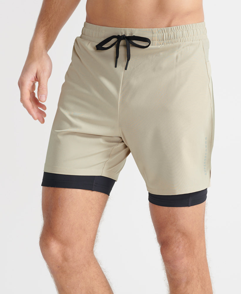 Double Layer Short Mens