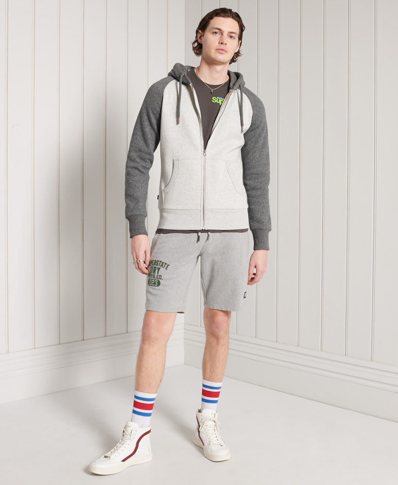 Ol Classic Raglan Ziphood Mens