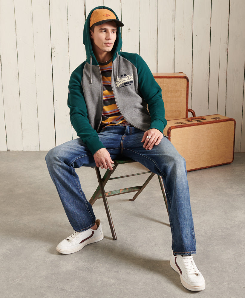 Vl Duo Raglan Ziphood Mens