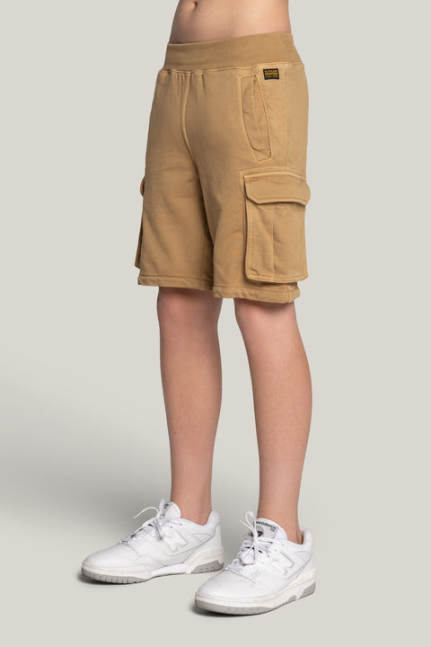 Short cargo Nifous pour Garçons, taille mi-haute