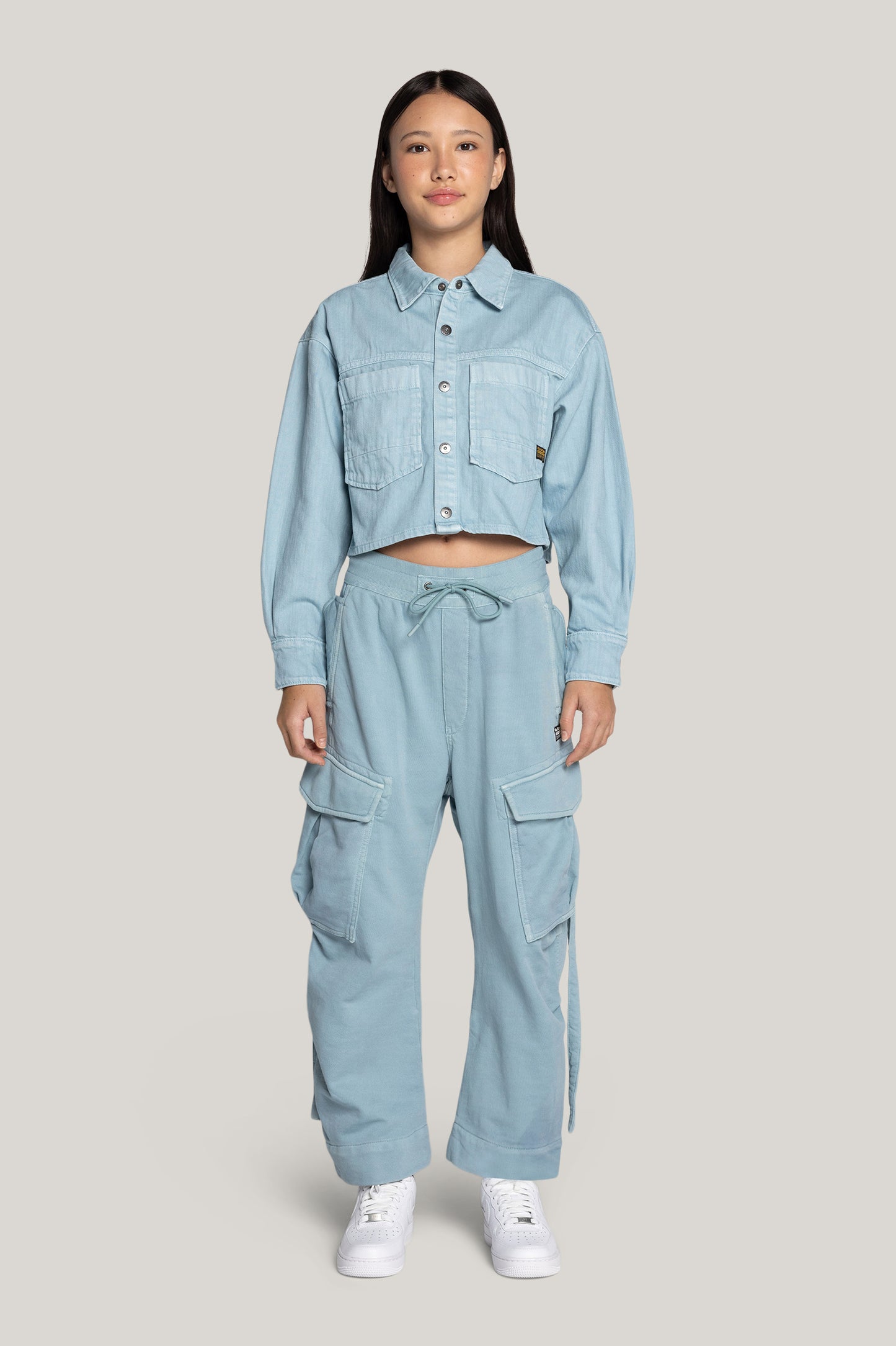 CROPPED OVERSHIRT