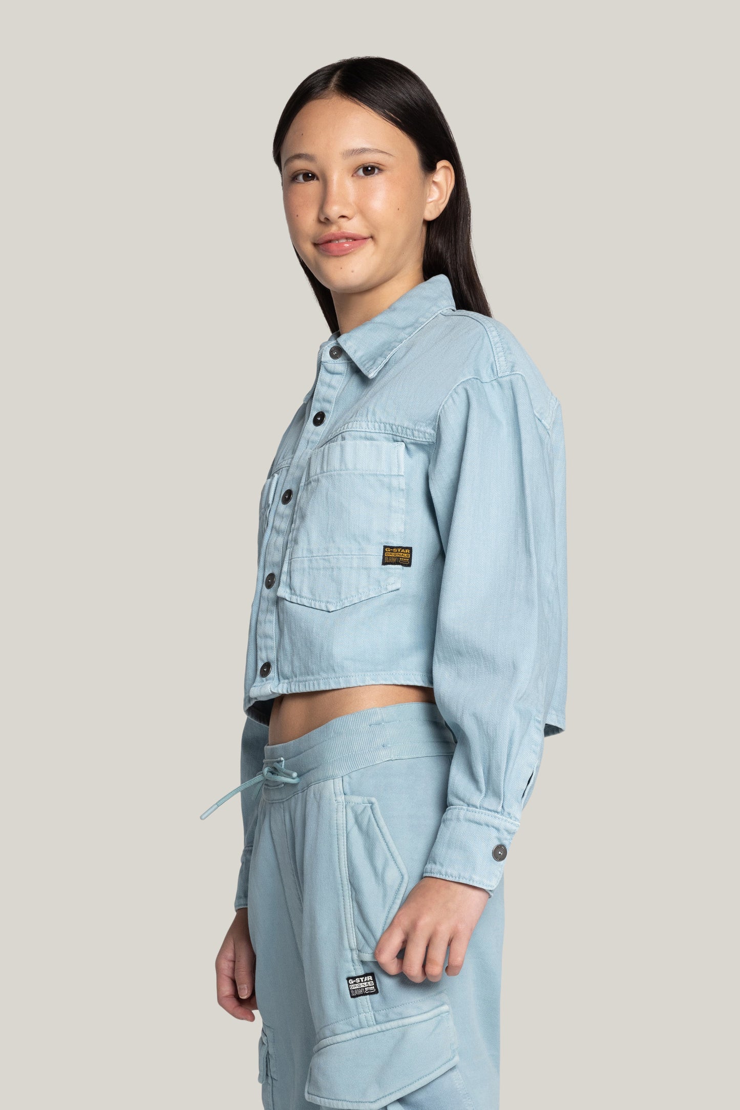 CROPPED OVERSHIRT