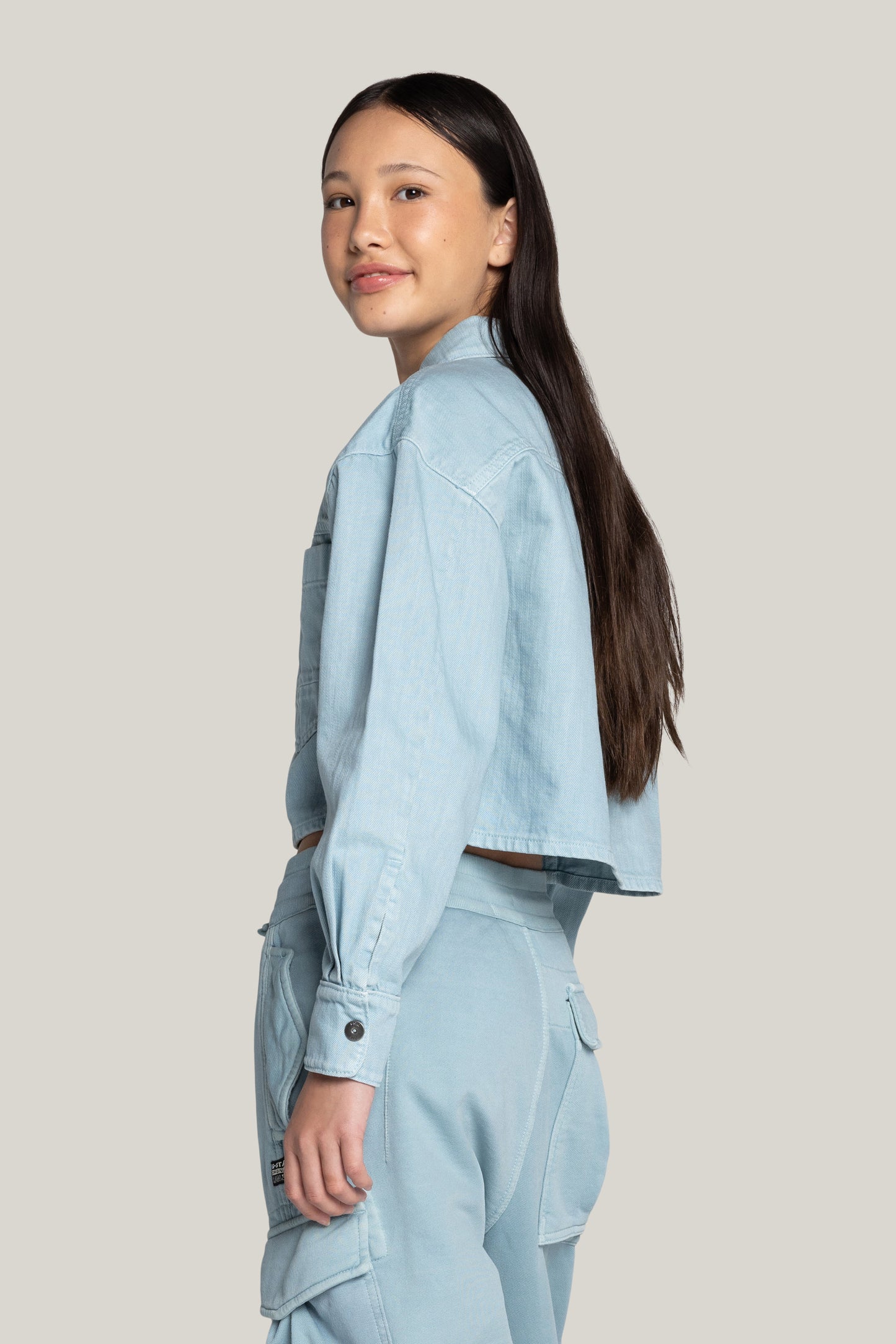 CROPPED OVERSHIRT