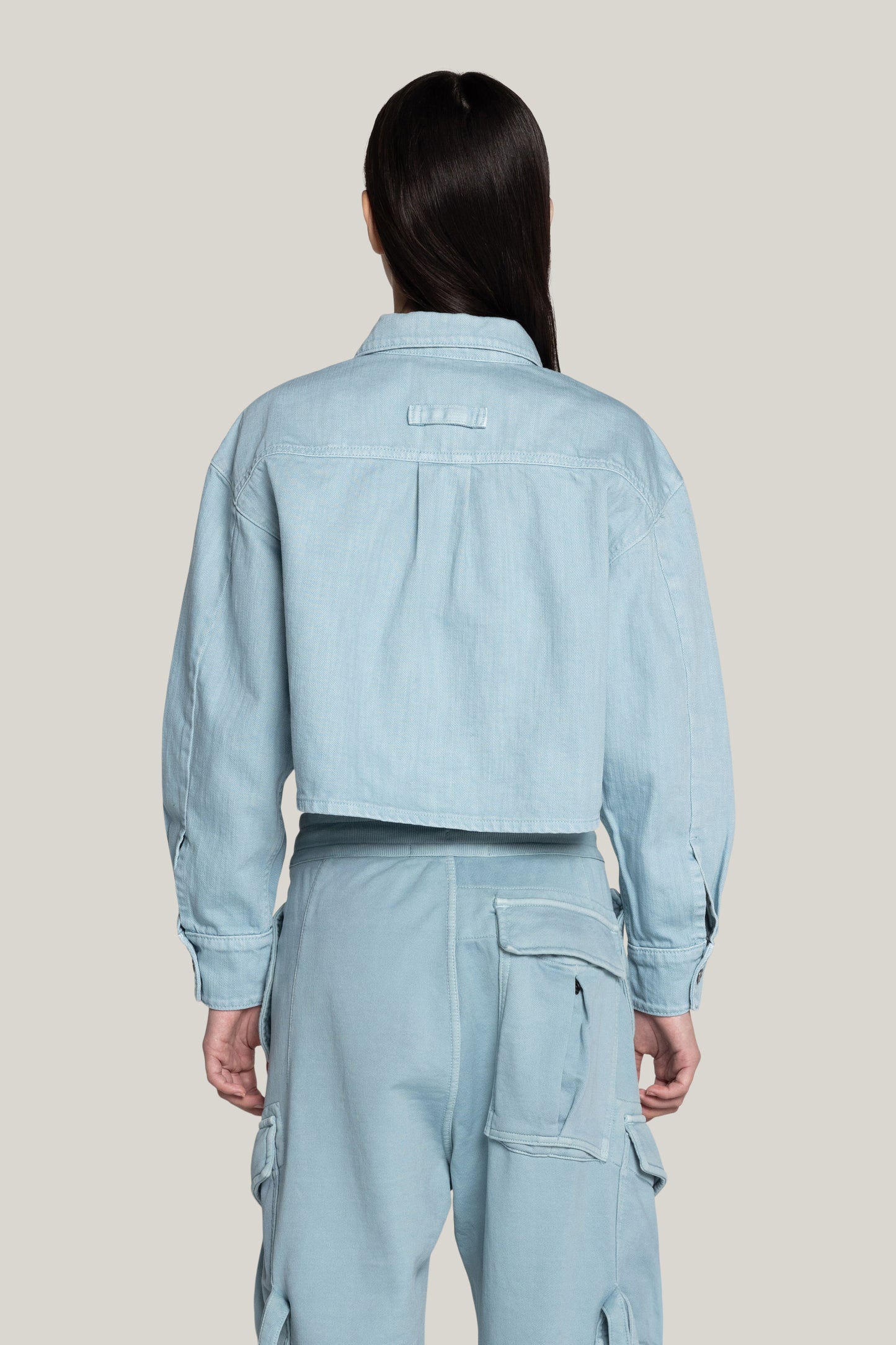 CROPPED OVERSHIRT