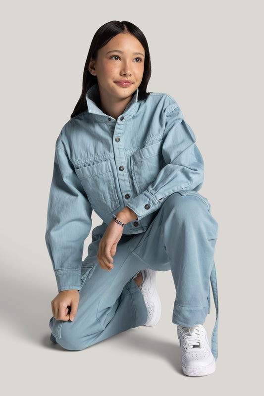 CROPPED OVERSHIRT