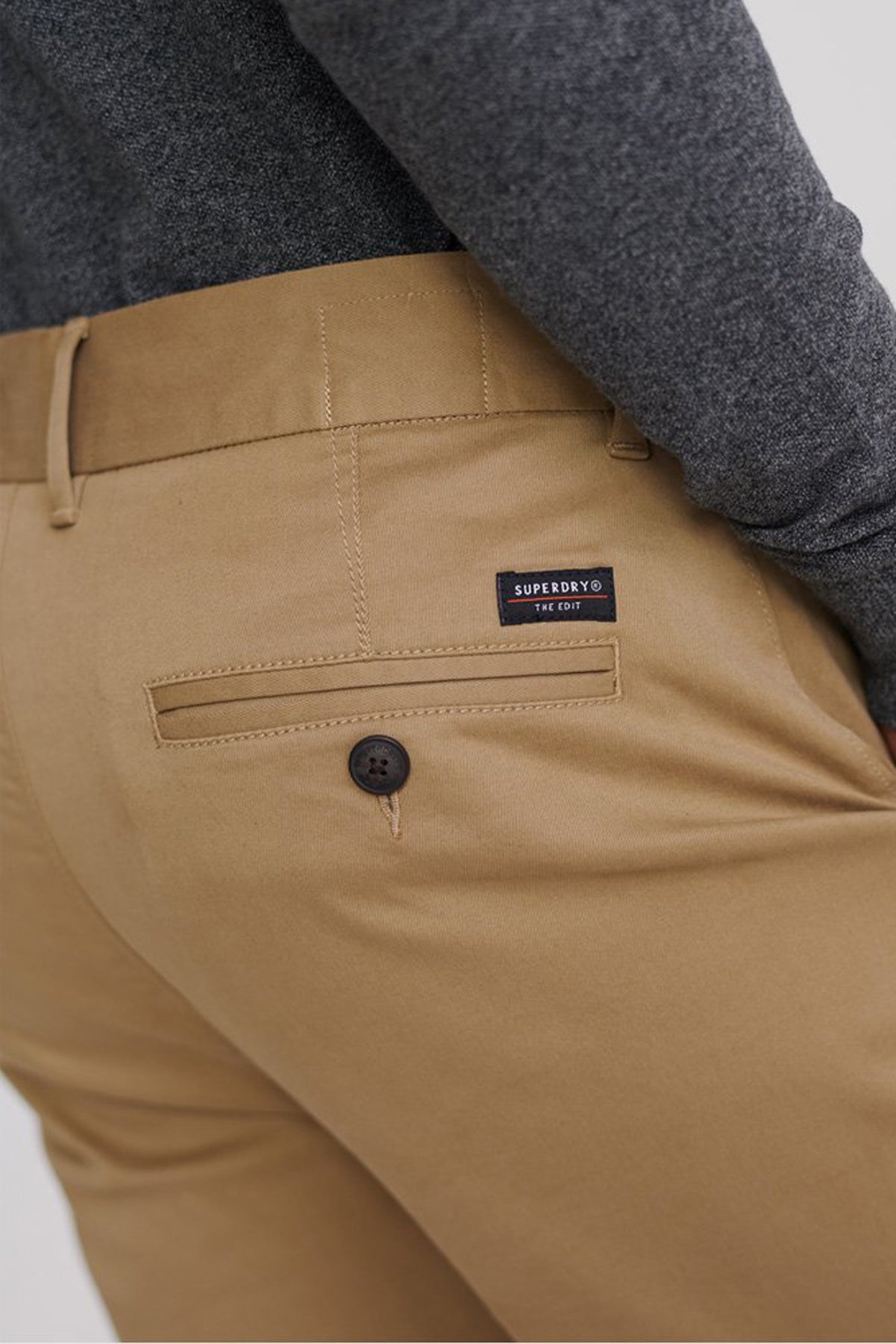Superdry Mens Edit Slim Flex Chino Trousers