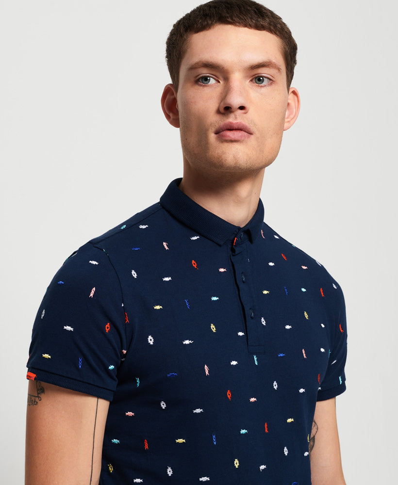 City State Embroidery Polo Mens