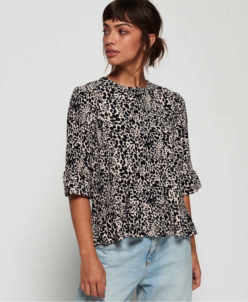 Brown Print