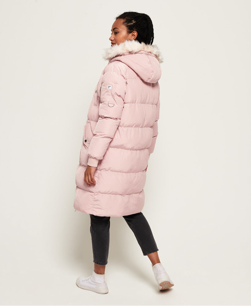 Luxe longline cheap puffer