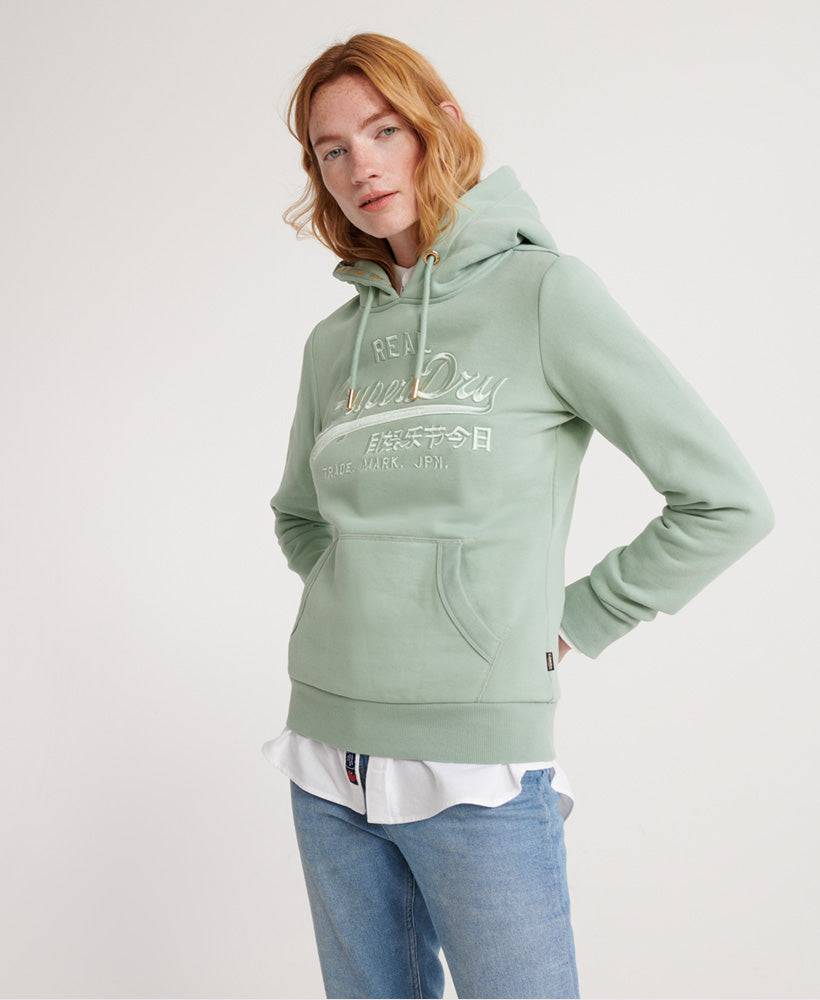 Superdry vintage logo sale pop entry hood